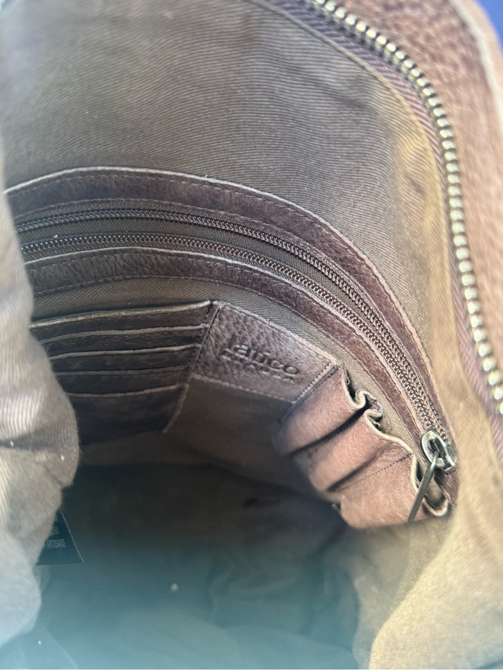 Latico Bianca -Brown Pebbled Leather Tote with Front Pocket
Great condition! - Picture 6 of 6